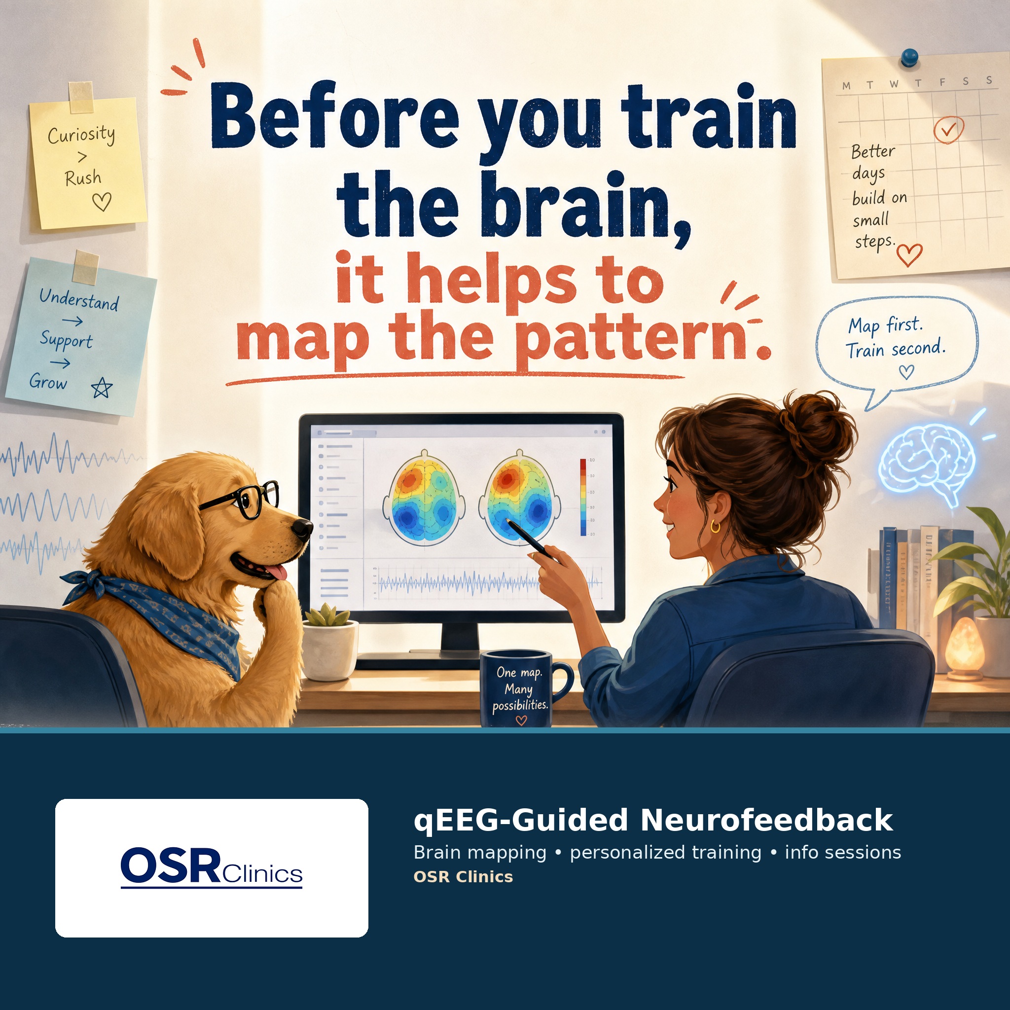 Brain map campaign artwork